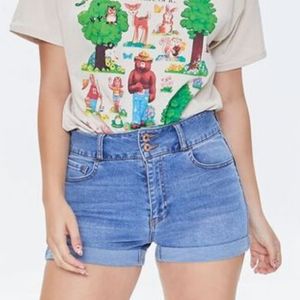 Forever 21 Uplyfter Denim Jean Shorts